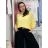 Summer dress oval short sleeve women's oversized (50/52/54 ONE SIZE) ITALIAN FASHION IM425011