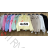 Women's Long Chiffon Short Sleeve Dress (S/M ONE SIZE) ITALIAN FASHION IMWGS231048