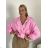 Women's Long Chiffon Short Sleeve Dress (S/M ONE SIZE) ITALIAN FASHION IMWGS231048