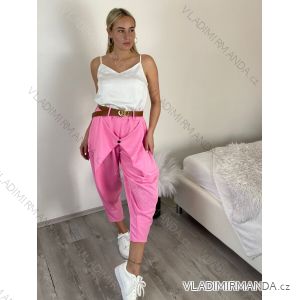 Summer dress oval short sleeve women's oversized (50/52/54 ONE SIZE) ITALIAN FASHION IM425011