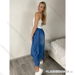 Women's Oversized Knitted Long Sleeve Sweater (S/M ONE SIZE) ITALIAN FASHION IMSN2416125