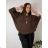 Women's Elegant Oversize Long Sweatpants (S/M/L ONE SIZE) ITALIAN FASHION IMD23634
