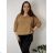 Women's Elegant Oversize Long Sweatpants (S/M/L ONE SIZE) ITALIAN FASHION IMD23634