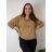 Women's Elegant Oversize Long Sweatpants (S/M/L ONE SIZE) ITALIAN FASHION IMD23634