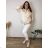 Women's Oversized Knitted Long Sleeve Sweater (S/M ONE SIZE) ITALIAN FASHION IMSN2416125