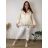 Women's Oversized Knitted Long Sleeve Sweater (S/M ONE SIZE) ITALIAN FASHION IMSN2416125 50/52/54 zelená mintova