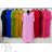 Summer dress oval short sleeve women's oversized (50/52/54 ONE SIZE) ITALIAN FASHION IM425011