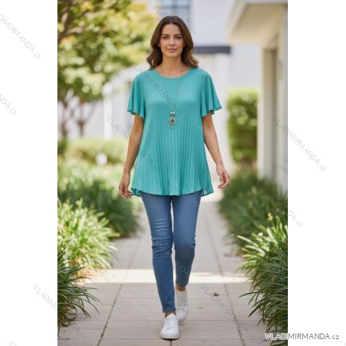 Women's Elegant Oversize Long Sweatpants (S/M/L ONE SIZE) ITALIAN FASHION IMD23634