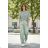 Women's Elegant Oversize Long Sweatpants (S/M/L ONE SIZE) ITALIAN FASHION IMD23634