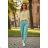 Women's Elegant Oversize Long Sweatpants (S/M/L ONE SIZE) ITALIAN FASHION IMD23634