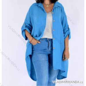 Women's Elegant Oversize Long Sweatpants (S/M/L ONE SIZE) ITALIAN FASHION IMD23634