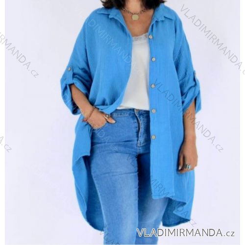 Women's Elegant Oversize Long Sweatpants (S/M/L ONE SIZE) ITALIAN FASHION IMD23634