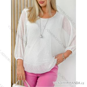 Women's Elegant Oversize Long Sweatpants (S/M/L ONE SIZE) ITALIAN FASHION IMD23634