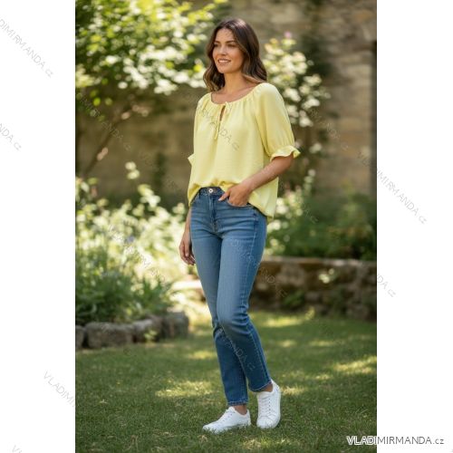 Women's Elegant Oversize Long Sweatpants (S/M/L ONE SIZE) ITALIAN FASHION IMD23634