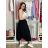 Women's Oversized Knitted Long Sleeve Sweater (S/M ONE SIZE) ITALIAN FASHION IMSN2416125 M/L/XL black