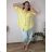 Women's Long Sleeve Hoodie Dress (S / M ONE SIZE) ITALIAN FASHION IMWA216095