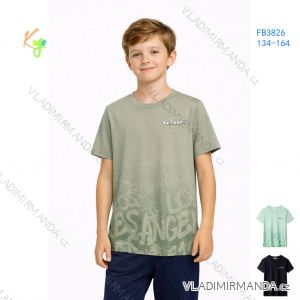 Children's jeans long jeans for boys (116-146) KUGO CK0930