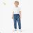 Children's jeans long jeans for boys (116-146) KUGO CK0930