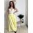 Women's long skirt at the waist for flip flops (UNI S-L) ITALIAN FASHION IM420027 -   zelená khaki -   M / L