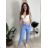 Women's Medium Length Skirt (S/M ONE SIZE) ITALIAN FASHION IMM23HG3154