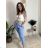 Women's Medium Length Skirt (S/M ONE SIZE) ITALIAN FASHION IMM23HG3154
