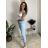 Women's Oversized Knitted Long Sleeve Sweater (S/M ONE SIZE) ITALIAN FASHION IMSN2416125