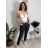 Women's Oversized Knitted Long Sleeve Sweater (S/M ONE SIZE) ITALIAN FASHION IMSN2416125
