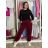 Women's Elegant Oversize Long Sweatpants (S/M/L ONE SIZE) ITALIAN FASHION IMD23634