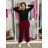 Women's Elegant Oversize Long Sweatpants (S/M/L ONE SIZE) ITALIAN FASHION IMD23634