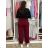 Women's Elegant Oversize Long Sweatpants (S/M/L ONE SIZE) ITALIAN FASHION IMD23634