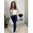 Women's Oversized Knitted Long Sleeve Sweater (S/M ONE SIZE) ITALIAN FASHION IMSN2416125