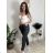 Women's Oversized Knitted Long Sleeve Sweater (S/M ONE SIZE) ITALIAN FASHION IMSN2416125