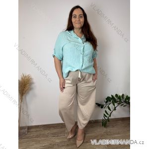 Women's Summer Long Harem Pants (42/44/46 ONE SIZE) ITALIAN FASHION IM424361