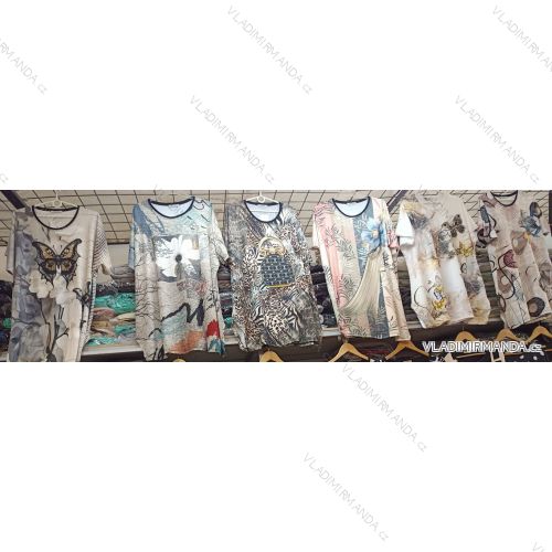 Tunic short sleeve ladies (uni L / XXL) TURKISH FASHION TM920035