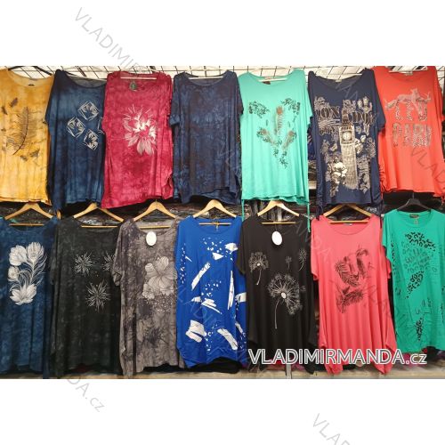 Tunic short sleeve ladies (uni L / XXL) TURKISH FASHION TM920035