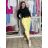 Summer dress oval short sleeve women's oversized (50/52/54 ONE SIZE) ITALIAN FASHION IM425011