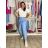 Summer dress oval short sleeve women's oversized (50/52/54 ONE SIZE) ITALIAN FASHION IM425011