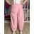 Summer dress oval short sleeve women's oversized (50/52/54 ONE SIZE) ITALIAN FASHION IM425011