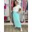 Women's Elegant Oversize Long Sweatpants (S/M/L ONE SIZE) ITALIAN FASHION IMD23634 S / M / L Light blue