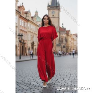 Women's Elegant Oversize Long Sweatpants (S/M/L ONE SIZE) ITALIAN FASHION IMD23634