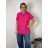 Sleeveless jacket long sleeve (uni sl) ITALIAN Fashion IMC17326  dark pink