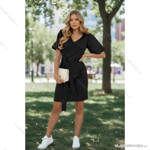 Women's Elegant Oversize Long Sweatpants (S/M/L ONE SIZE) ITALIAN FASHION IMD23634 black S / M / L