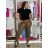 Women's thermal long leggings (M-2XL) POLISH FASHION DPP229T2209 XL/2XL Brown