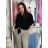 Sleeveless jacket long sleeve (uni sl) ITALIAN Fashion IMC17326 S / M / L black