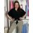 Sleeveless jacket long sleeve (uni sl) ITALIAN Fashion IMC17326 S / M / L black