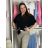 Sleeveless jacket long sleeve (uni sl) ITALIAN Fashion IMC17326 S / M / L black