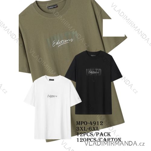 Men's short sleeve T-shirt oversized (3XL-6XL) GLO-STORY GLO25MPO-4912