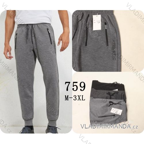 Warm men's sweatpants, oversized (L-3XL) SEZON SEZ25T721