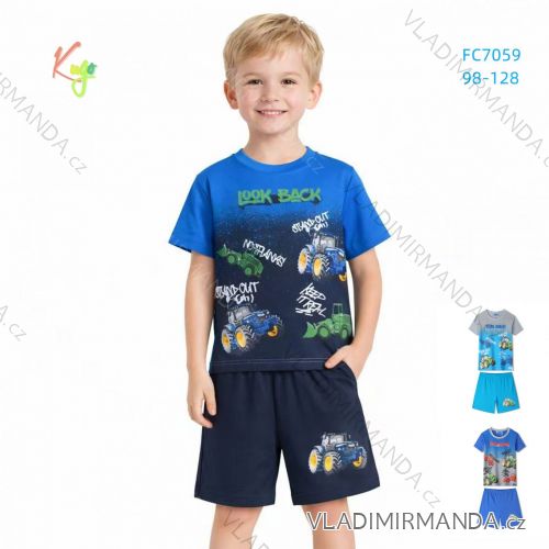 Children's jeans long jeans for boys (116-146) KUGO CK0930