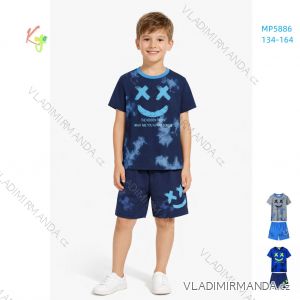 Children's jeans long jeans for boys (116-146) KUGO CK0930